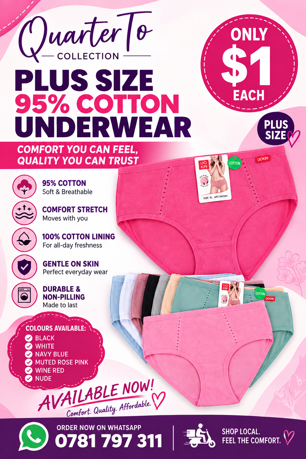 Cotton pants in Harare